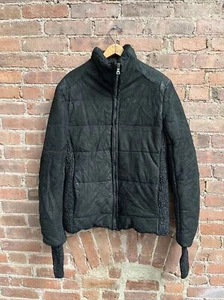 Chaqueta de bombardero Transit Uomo de gamuza para hombre, talla mediana, negra Italia - Imagen 1 de 11