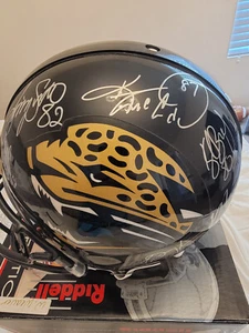 Jacksonville Jaguars Helmet Authenticated by James Spence - Picture 1 of 20