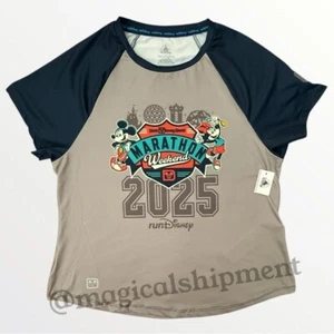Neu mit Etikett! 2025 WDW RunDisney Marathon Weekend Mickey and Minnie Mouse Shirt for Women - Bild 1 von 4