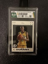 2007-08 Topps #2 Kevin Durant (RC) HGA 9 MINT