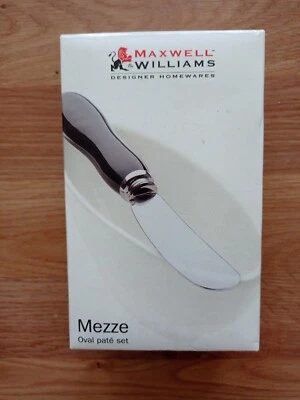 Maxwell & Williams Designer Homewares Mezze Oval Pate Set New in Box - Image 1 of 4