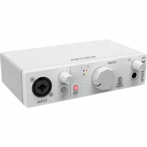 Arturia MiniFuse 1 Portable USB Type-C Audio Interface (White) - Picture 1 of 4