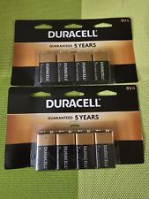 Duracell Coppertop 9V Battery, 8 Count Pack, 9-Volt Battery with Long-lasting Po