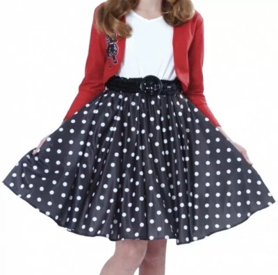 Disfraz Rockero Lunares Halloween Vestido Elegante Mediano Foto 1 de 2