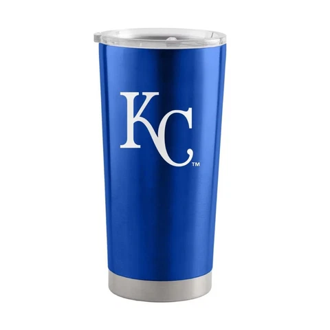 Kansas City Royals 20oz Stainless Steel Travel Tumbler [NEW] MLB Mug Glass Cup Cover