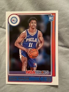 Jaden Springer 2021-22 Panini NBA Hoops RC Rookie Card Philadelphia 76ers - Picture 1 of 2
