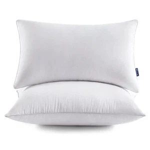 12x20 Pack of 2 Pillow Inserts with 100% Cotton Cover Decorative Throw Pillow... - Picture 1 of 8