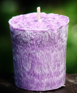 160 horas 8 piezas MADERA DE TECA Y LAVANDA Olor VELAS VOTIVAS ALMA MENTE CALMANTE para YOGA - Imagen 1 de 12