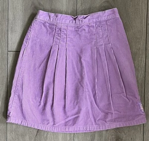 Disney Store Princess Corduroy Pleated Skirt Girls Size 7/8 Attached Shorts - Picture 1 of 7