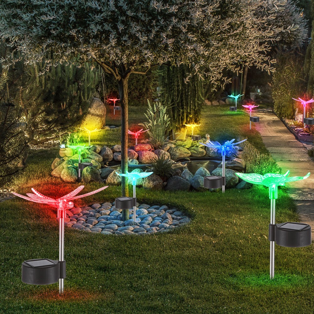 Zonon Gartenstecker Aus Metall – Motiv: Gänseliebhaber | 3er Set Für Rasen, Beet & Hof