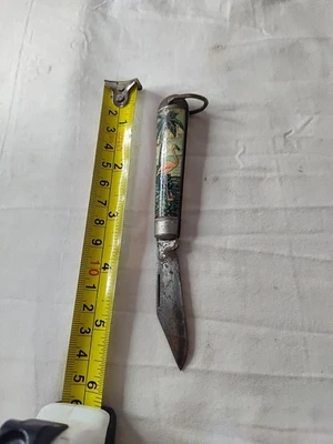 Navaja de Bolsillo Flamenco Rosa Imperial Florida De Colección Foto 1 de 4