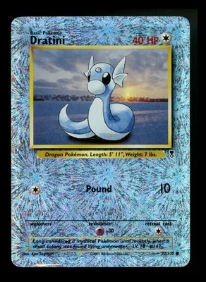 #2 Dratini 72/110 Legendary Collection 2002 Reverse Holo Pokémon Card TCG - Image 1 of 4