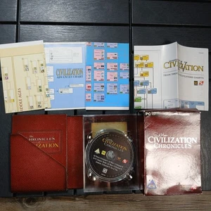 Sid Mein Civilization Chronicles (missing card game) Firaxis PC CD-ROM VG1 - Picture 1 of 13