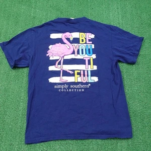 Camisa Simply Southern Juvenil Grande Flamenco BeYOUtiful Camiseta Gráfica Niñas -V2 - Imagen 1 de 7