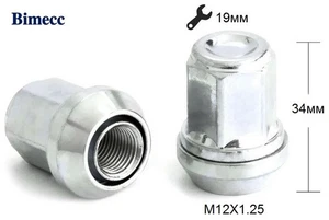 10PCS M12x1.25 PCD change wheel nuts M12x1.25 WOBBLE NUTS M12x1.25 PCD VARIATION - Bild 1 von 2