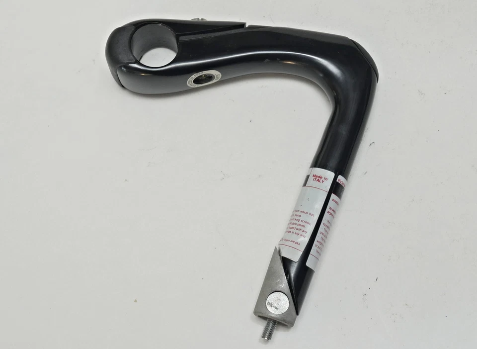 Modolo 120mm black alloy quill stem with 26.0 clamp NOS rare vintage FREE SHIP - Image 1 of 3