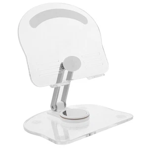 Tablet Wsparcie Biuro Stojak na telefon komórkowy na biurko Uchwyt na biurko Składany - Zdjęcie 1 z 12