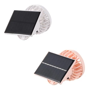 Clip on Hat Fan Personal Fan Solar Lightweight Portable for Outdoor Activities - Picture 1 of 13
