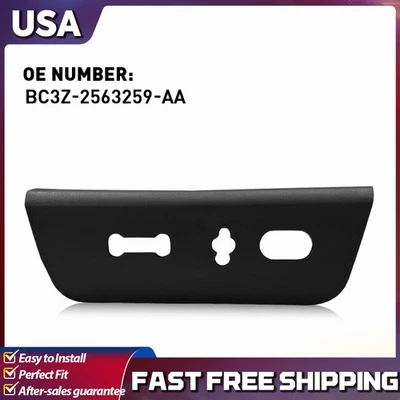 NUEVO bisel de ajuste del conductor del asiento delantero negro para Ford 2011-16 F-Super Duty Foto 1 de 4