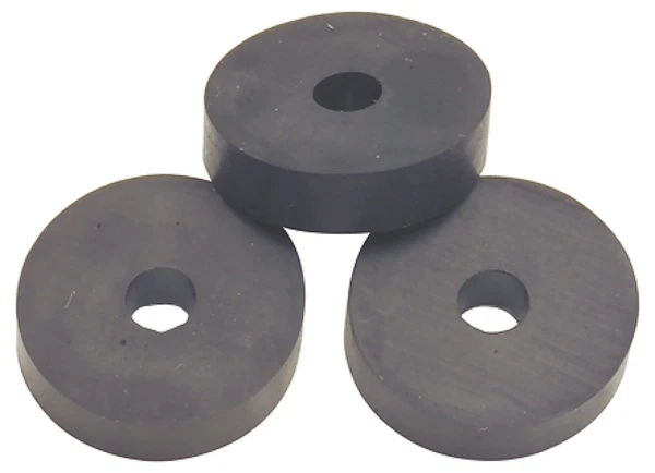 GUARNIZIONI RUNINETTO 10 PZ GUARNIZIONE GUARNIZIONI IN GOMMA CON FORO SEDE RUBINETTO 1/2" VITONE