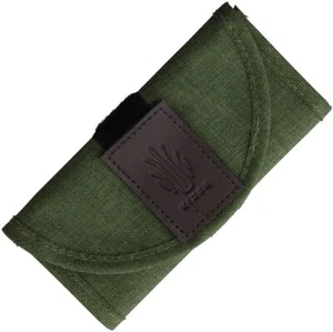 Kizer Cutlery Knife Roll OD Green Hook-And-Loop Closure Pouch Holds Six Folders - Picture 1 of 1