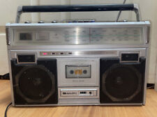 SAMPO CS-407 Boombox Cassette/ Radio Ghetto Blaster RARE ~ TESTED & WORKS
