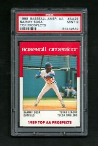 1989 Baseball America SAMMY SOSA #AA29  PSA 9 Mint DOCUMENTARY COMING SOON