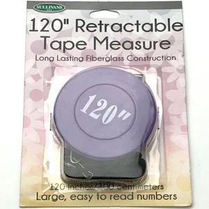 Cinta métrica retráctil púrpura Sullivans 120" - Imagen 1 de 1