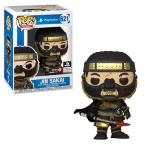 Funko POP! Spiele: Playstation - Jin Sakai [Bloody] (GameStop)(Box beschädigt) #621 - Bild 1 von 14