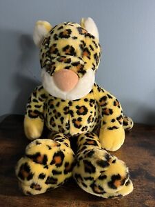 Enesco Nici Spotted Leopard Cheetah Cat Ultra Soft Plush Stuffed Animal 18” (Z)