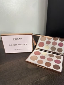 Doll 10 Rose Brilliance Face & Eye Palette New In Box - Picture 1 of 2