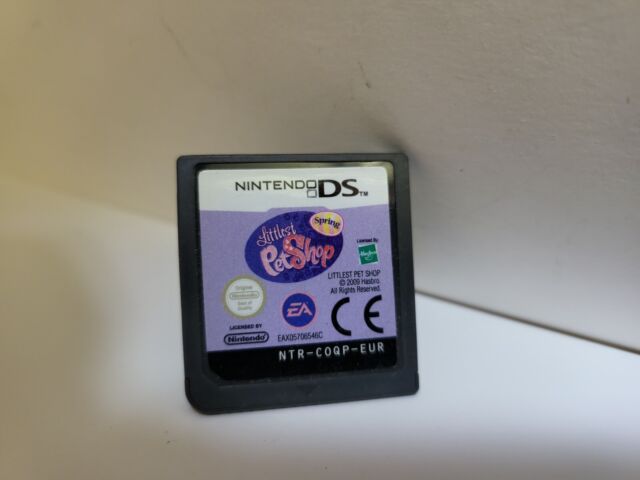 Nintendo Ds Pet Game Lot, Pet Vet, Pet Adoption Center, Littlest Pet Shop