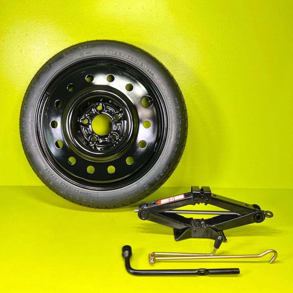SPARE TIRE 16” WITH JACK KIT FITS:2009-2020 HYUNDAI SONATA - Image 1 of 1