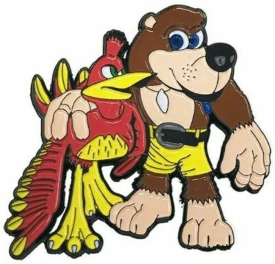 FANATTIK OFFICIAL BANJO KAZOOiE LIMITED EDITION PIN BADGE BRAND NEW
