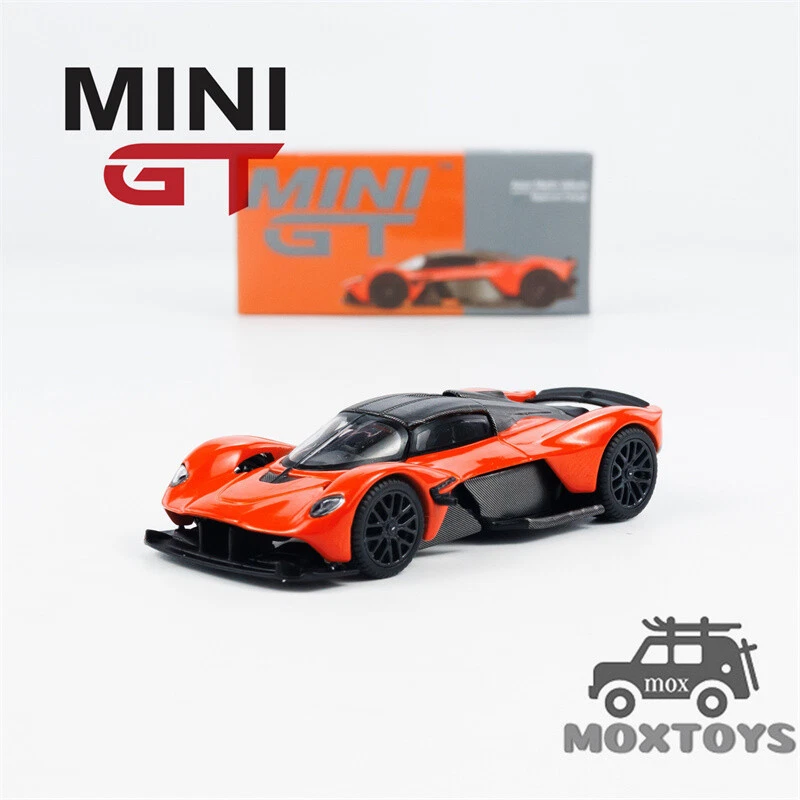 MINI GT 1:64 Valkyrie Maximum Orange Diecast Model Car - Image 1 of 4