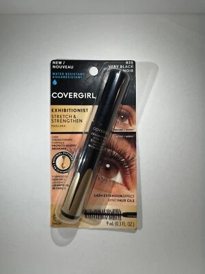 Covergirl Exhibitionist Stretch & Strength WATERPROOF Mascara #825 VERY BLACK  - Image 1 of 2