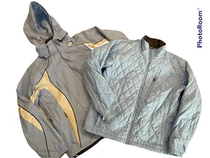 Columbia Giacca Donna Cappuccio Vertex Omnishield Interchange 3in1 Taglia XL Blu COSÌ COM'È - Foto 1 di 12