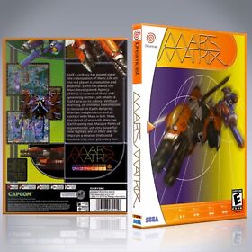 Dreamcast Custom Case - NO GAME - Mars Matrix