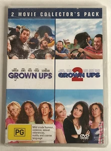 Grown Ups & Grown Ups 2 DVD 2 Movie Collection ( Brand New & Sealed ) - Picture 1 of 4