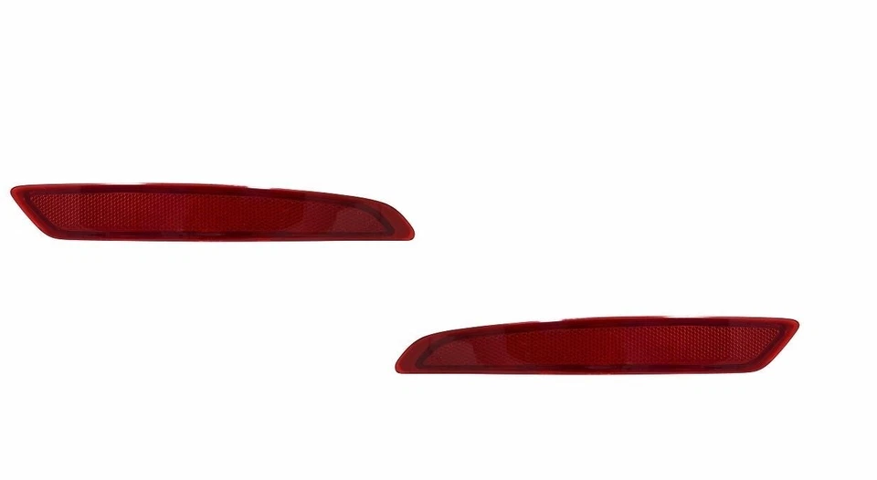 For 2014-2015 Ford Fiesta Sedan Rear Driver & Passenger Side Reflector LH+RH - Image 1 of 1