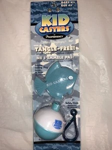 🎣 Kid Casters Blue Tangle Free Combo Fishing Bobber Practice Casting Plug - Picture 1 of 2