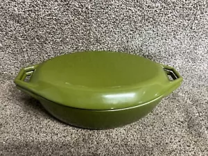 COPCO 01 2 Qt Cast Iron Casserole Dutch Oven Dish Pan Lid Denmark - Picture 1 of 7
