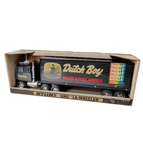 Vintage Nylint Dutch Boy Semi Tractor Trailer Truck 18 Wheeler Pressed Steel 21" - Picture 1 of 8