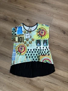 Dolcezza Top Viscose NEW M - Picture 1 of 4