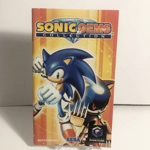 Sonic Gems Collection (Nintendo Gamecube) MANUAL ONLY Instruction Booklet - Picture 1 of 6