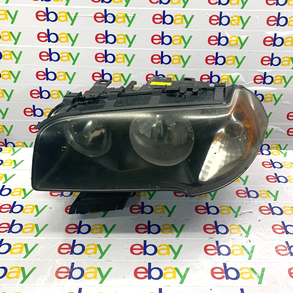 Conjunto de faros delanteros BMW X3 2004-2006 xenón oculto conductor izquierdo negro 3604 05 Foto 1 de 4