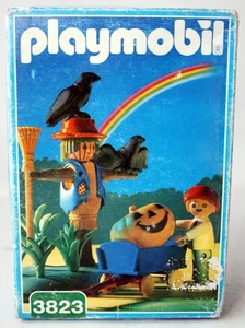 RARE VINTAGE 1995 PLAYMOBIL 3823 SCARECROW & FARM BOY PUMPKIN NEW SEALED ! - Picture 1 of 5