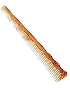 YS Park 234 Short Hair Design Comb Long - Camel - Picture 1 of 2
