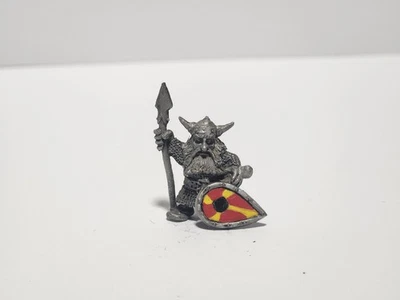Warhammer/Citadel - Dwarfs - 1987 D2 Norse Dwarf - Gerlok Manfriend - OOP metal - Image 1 of 4