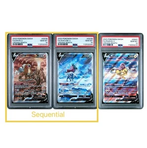 PSA 10 Suicune Raikou Entei V Crown Zenith GG36, 38, 41 SEMI-SEQUENTIAL SWSH c2 - Picture 1 of 7